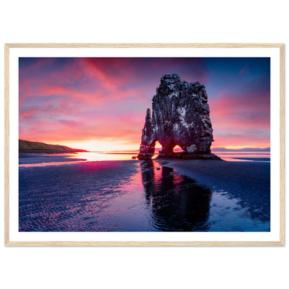 Rock of Fire and Sky - Poster - Arthena