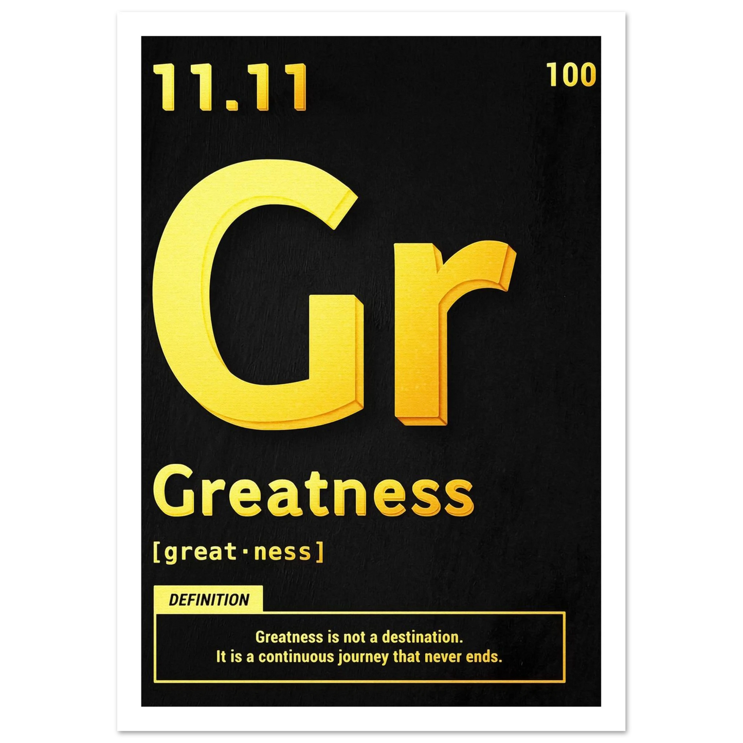 Greatness - Poster - Arthena