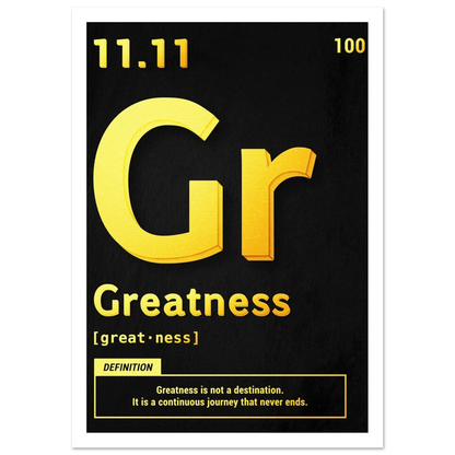Greatness - Poster - Arthena