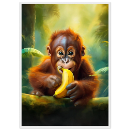 Orangutang Baby - Poster - Arthena