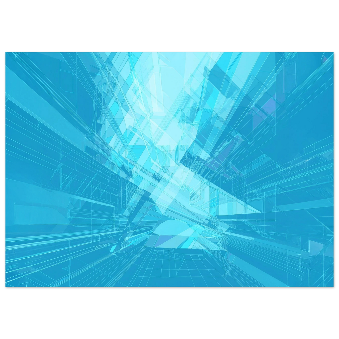 Blue Delusion - Poster - Arthena