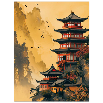 Temple of Tranquility - Poster - Arthena
