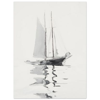 Abstract boat - Poster - Arthena