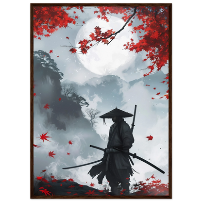 Crimson Leaves - Poster - Arthena