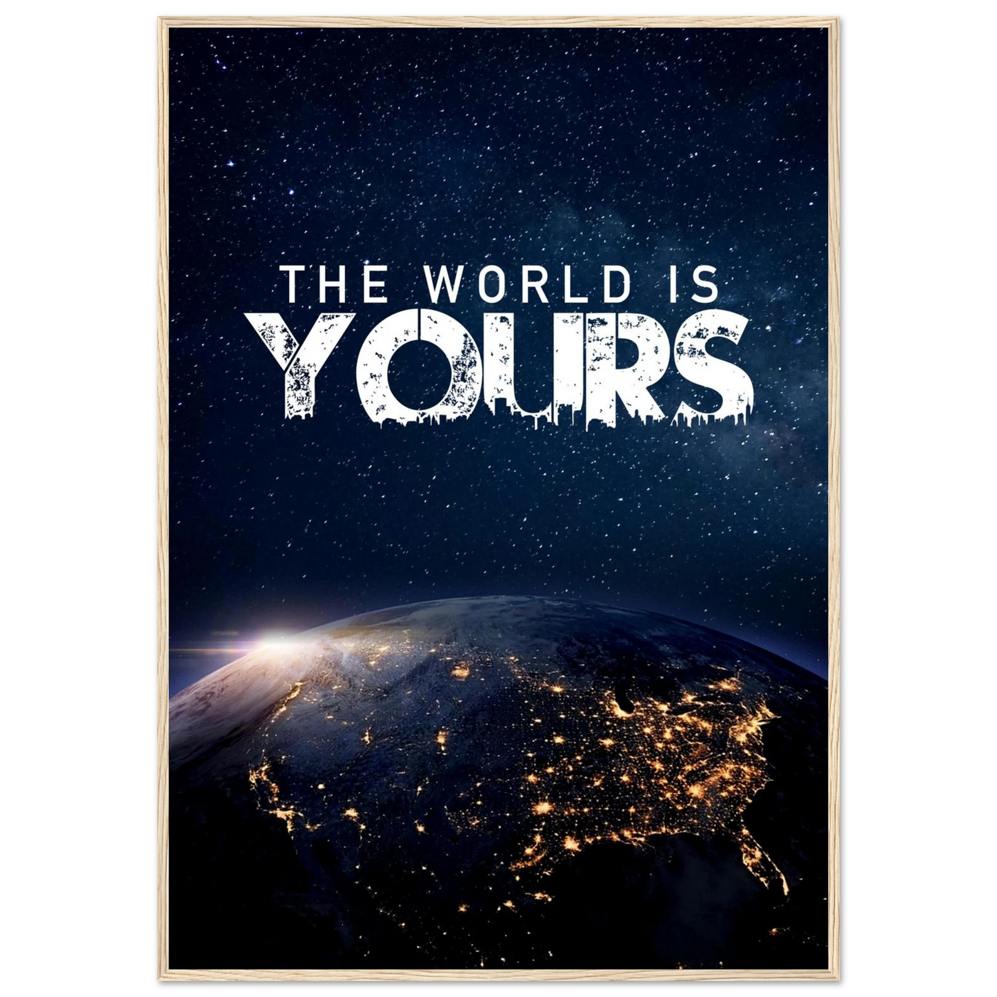 The World Is Yours - Poster - Arthena