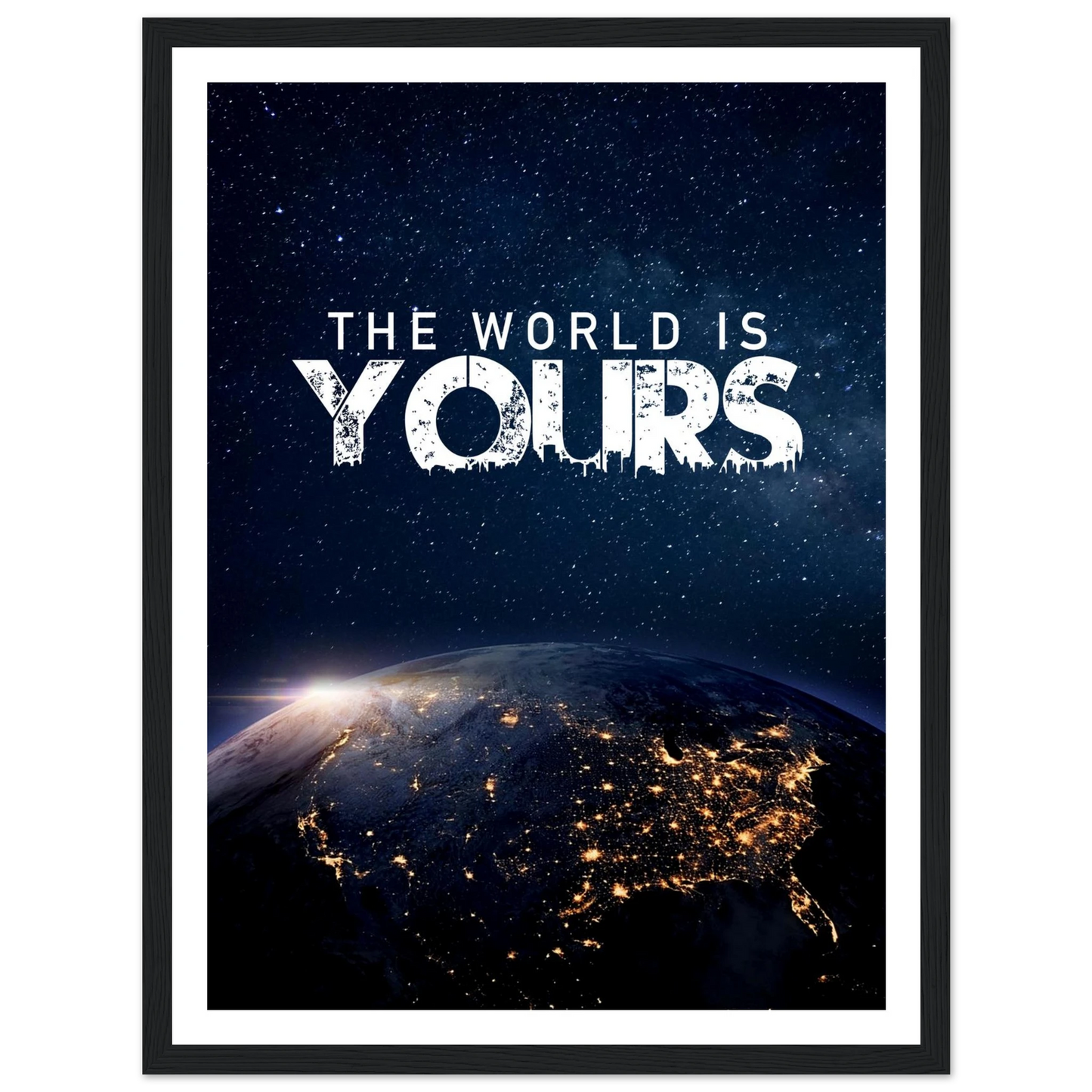The World Is Yours - Poster - Arthena