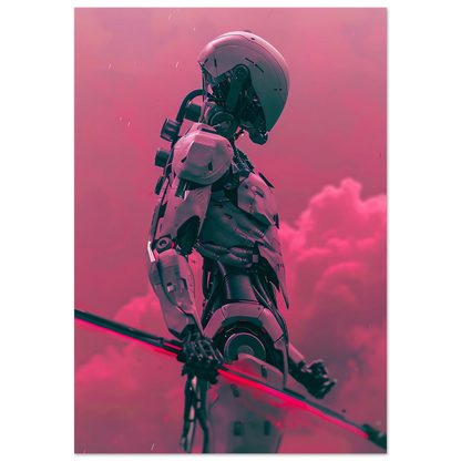 Battle Droid in the Rosy Mist - Poster - Arthena