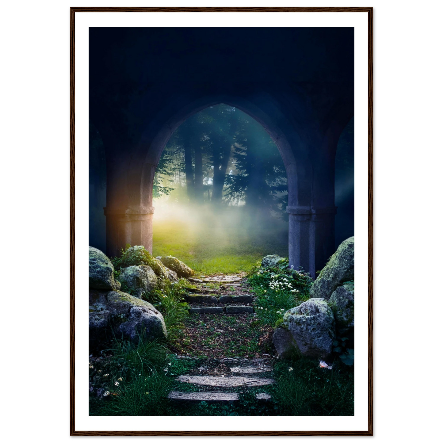 Portal to Tranquility - Poster - Arthena