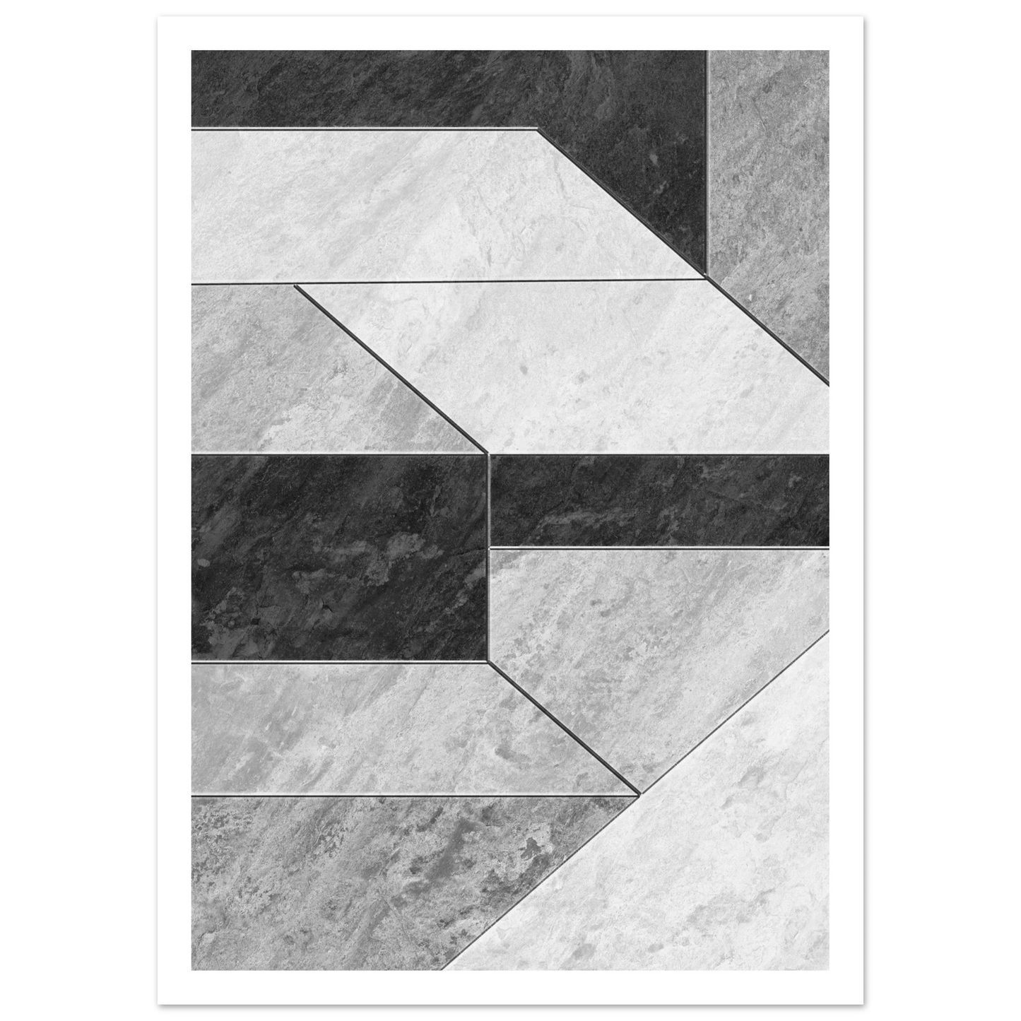 Stone Geometry - Poster - Arthena