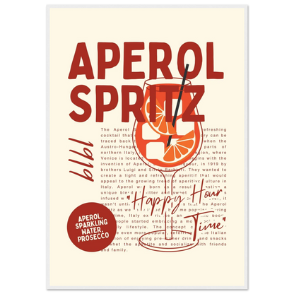 Aperol Spritz 1919 - Poster - Arthena