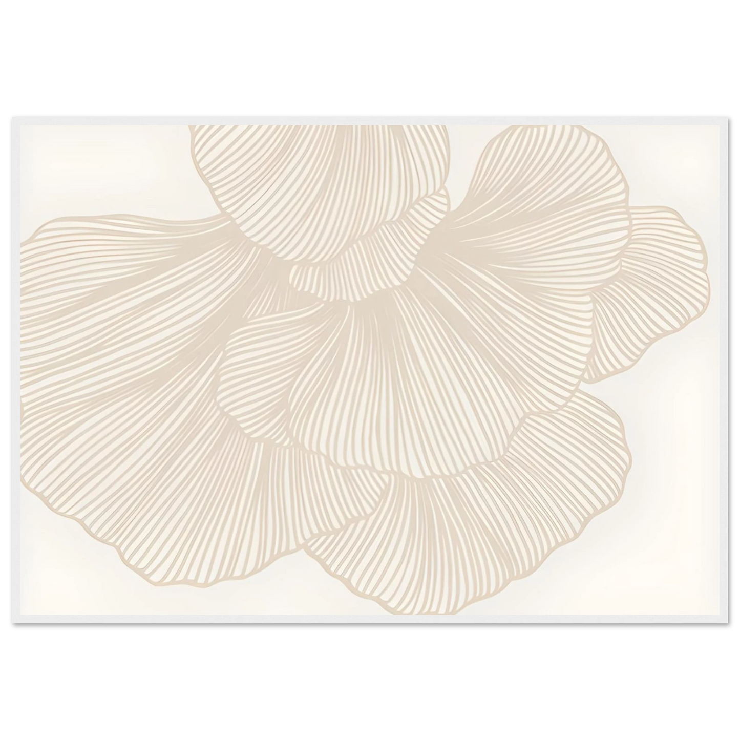 Flower Lines - Poster - Arthena