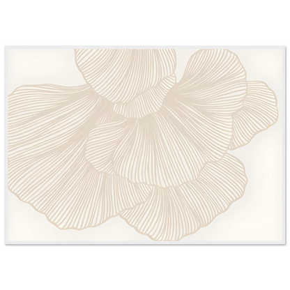 Flower Lines - Poster - Arthena