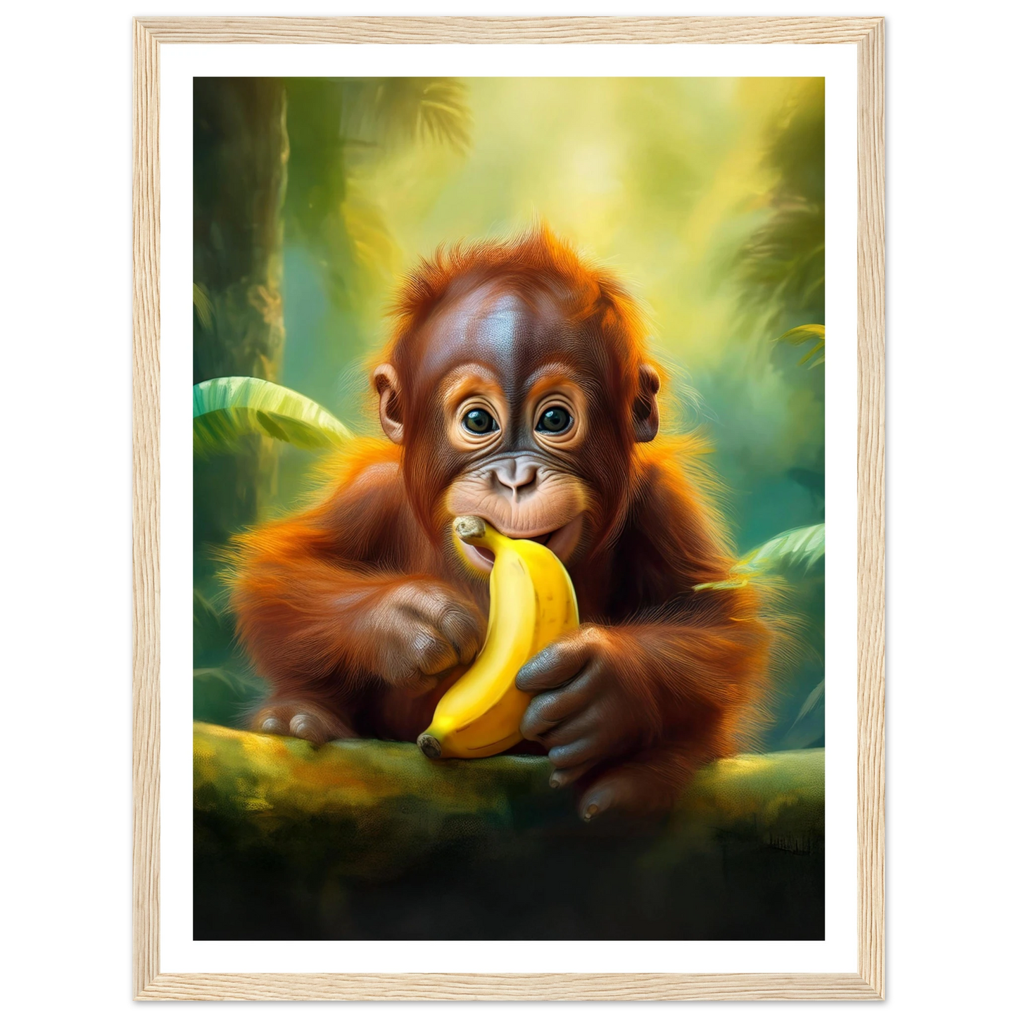 Orangutang Baby - Poster - Arthena