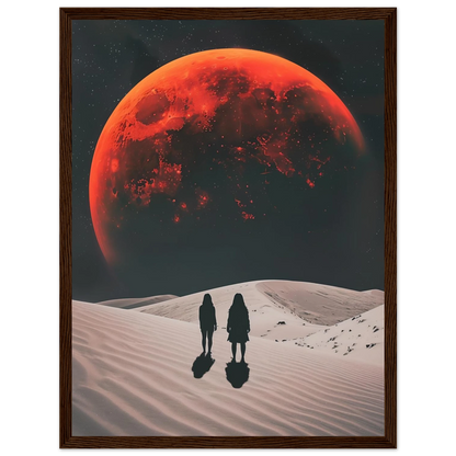 Two Gazes Towards the Unknown - Poster - Arthena