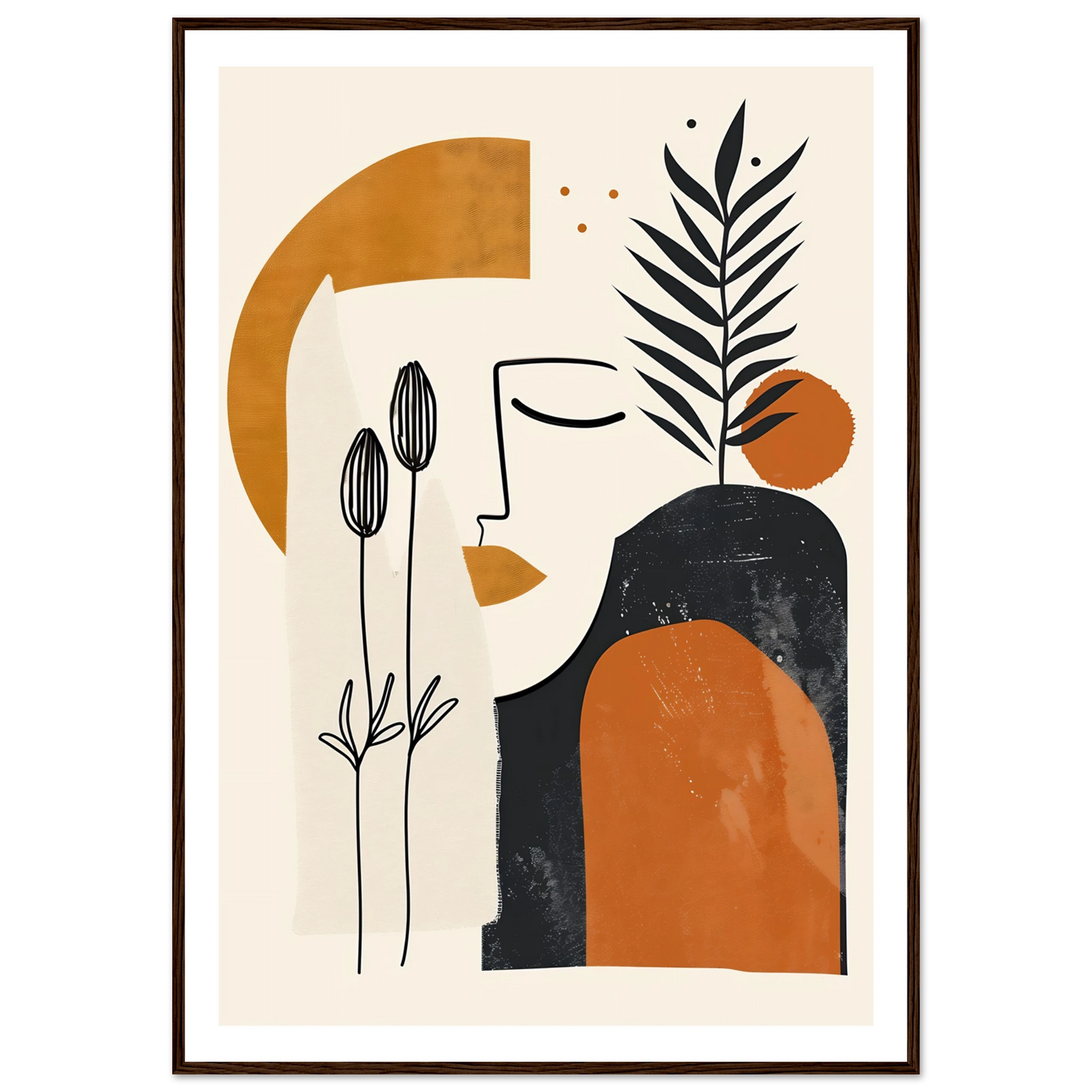 Harmony in Lines - Poster - Arthena