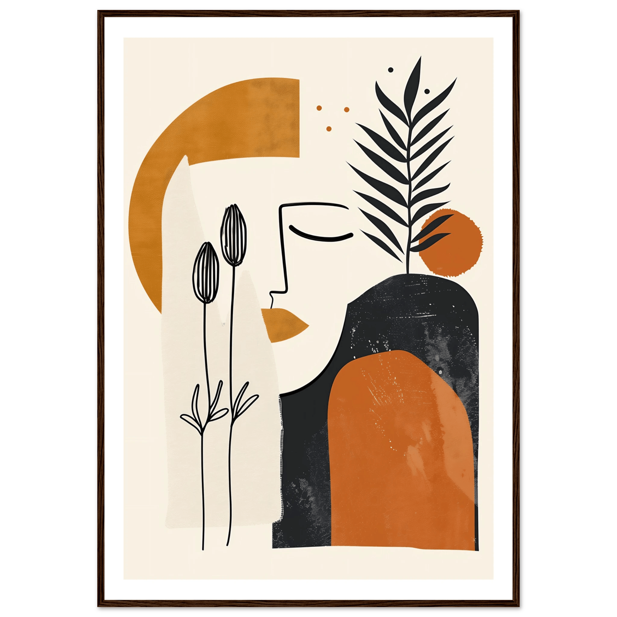 Harmony in Lines - Poster - Arthena