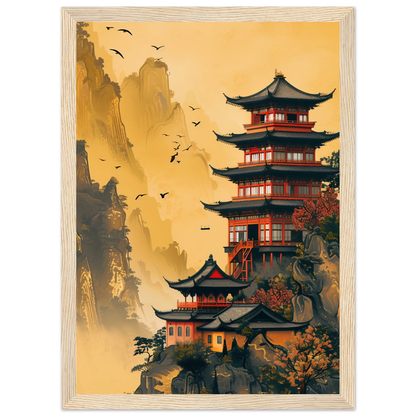 Temple of Tranquility - Poster - Arthena