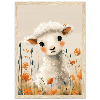 Baby Lamb - Poster - Arthena