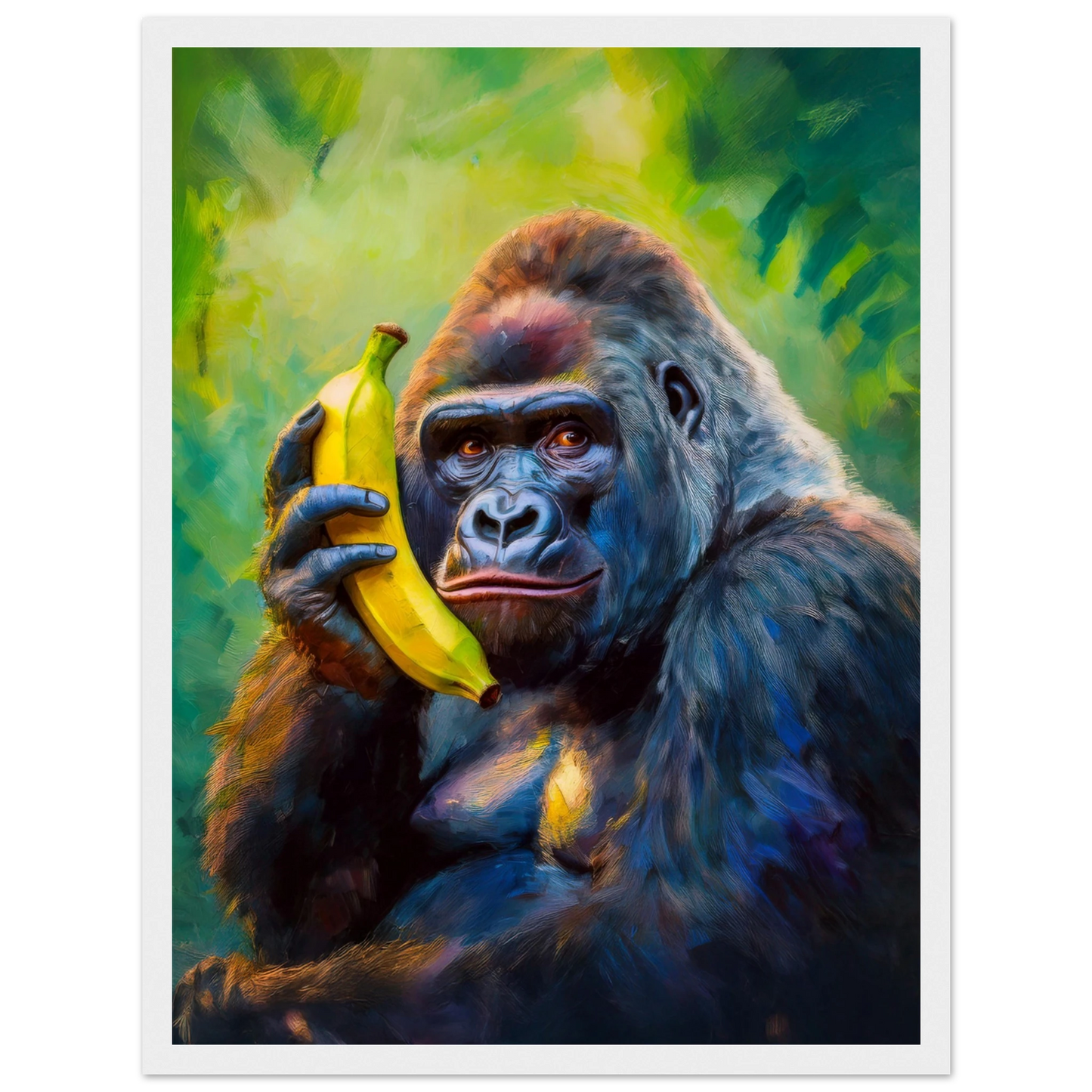 Gorilla on the Line - Poster - Arthena