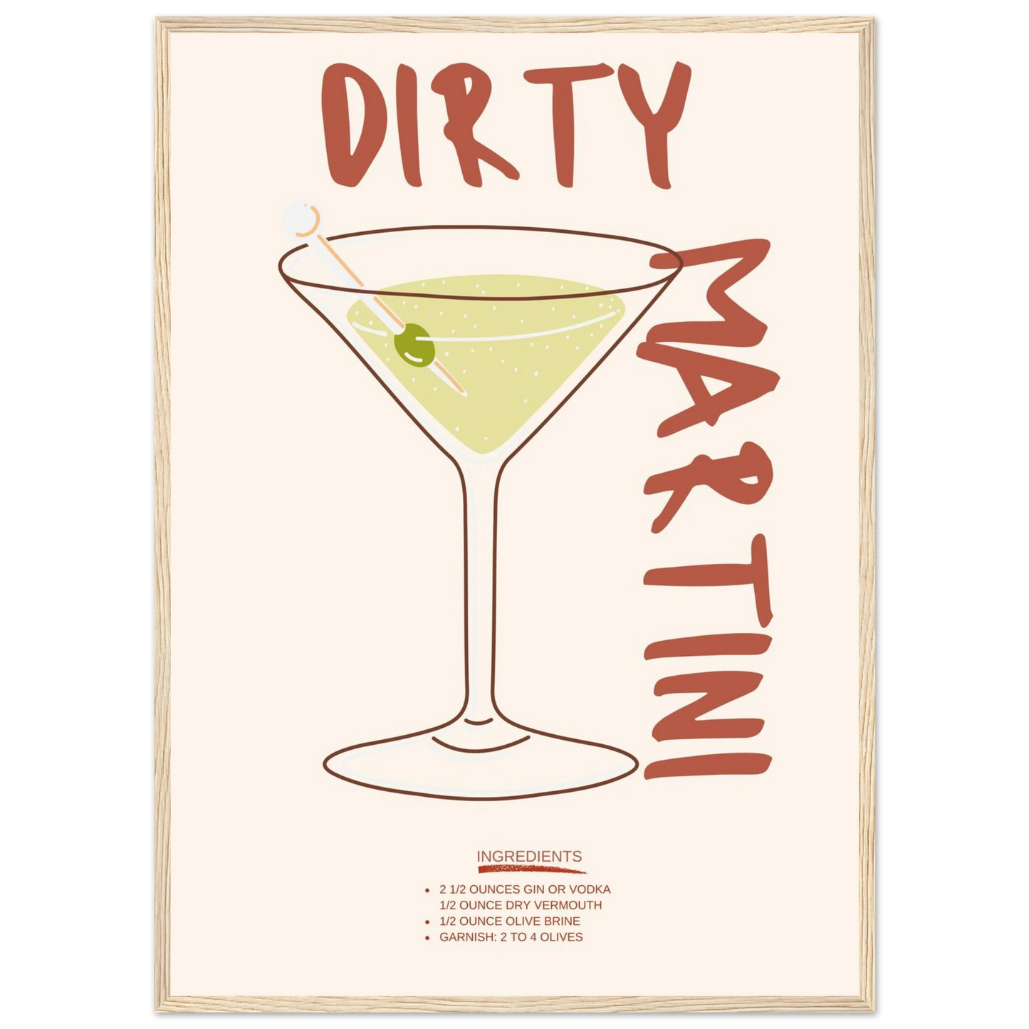 Dirty Martini - Poster - Arthena