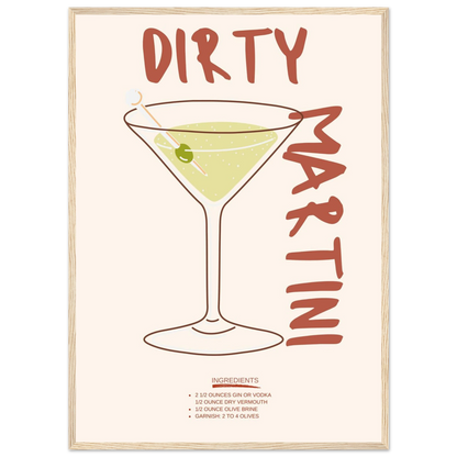 Dirty Martini - Poster - Arthena