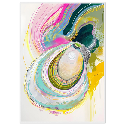 Colorful Oyster - Poster - Arthena