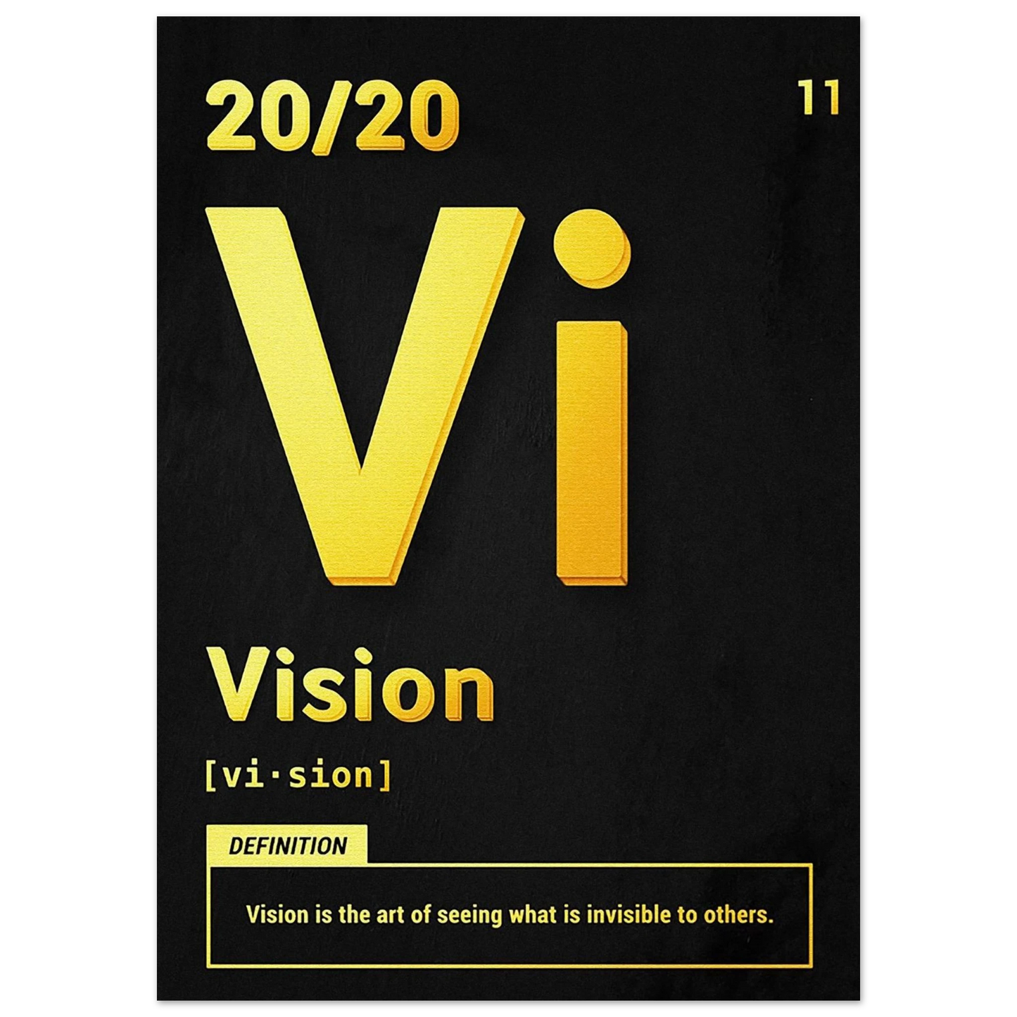 Vision - Poster - Arthena
