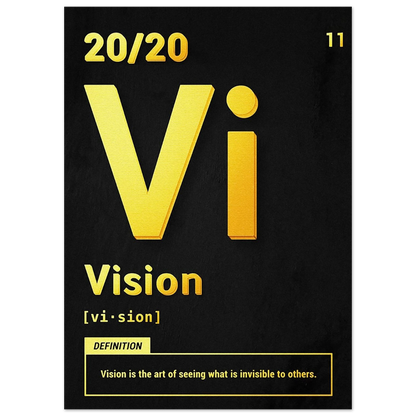 Vision - Poster - Arthena
