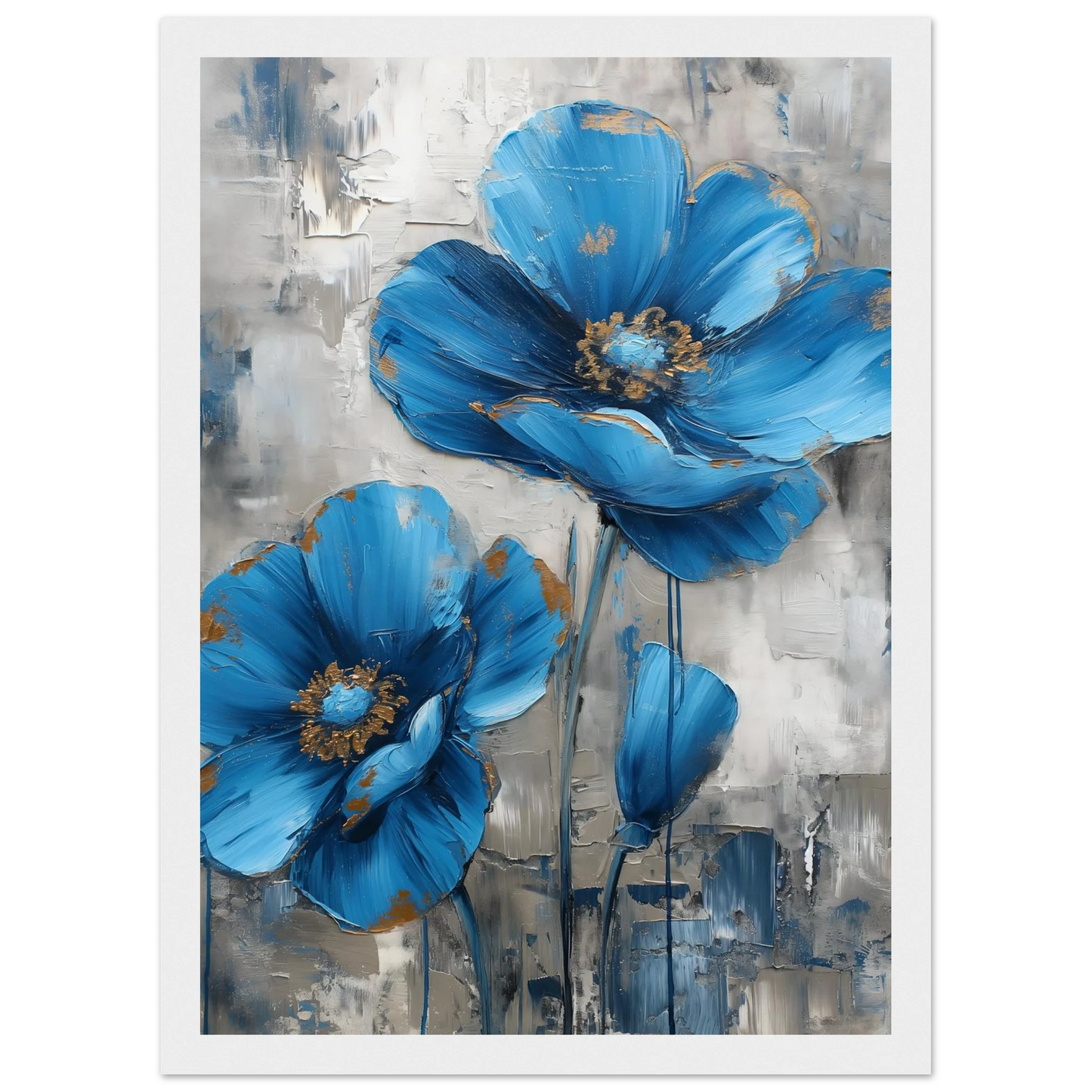 Blue in Bloom - Poster - Arthena