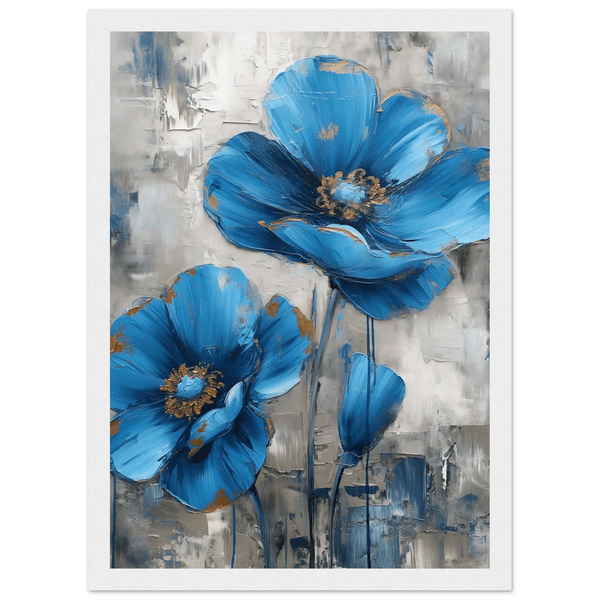 Blue in Bloom - Poster - Arthena