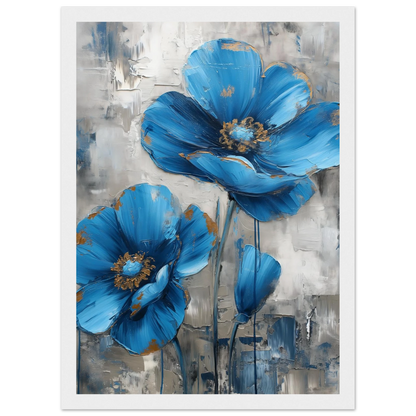 Blue in Bloom - Poster - Arthena
