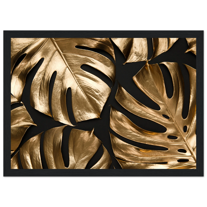 Monstera Luxe - Poster - Arthena