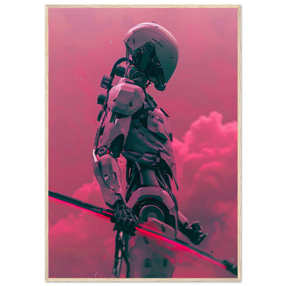 Battle Droid in the Rosy Mist - Poster - Arthena