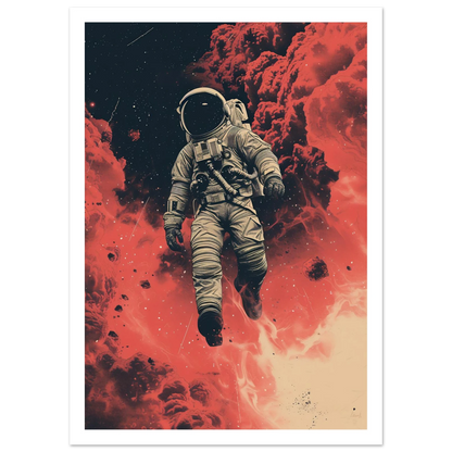Scarlet Skies The Astronaut - Poster - Arthena