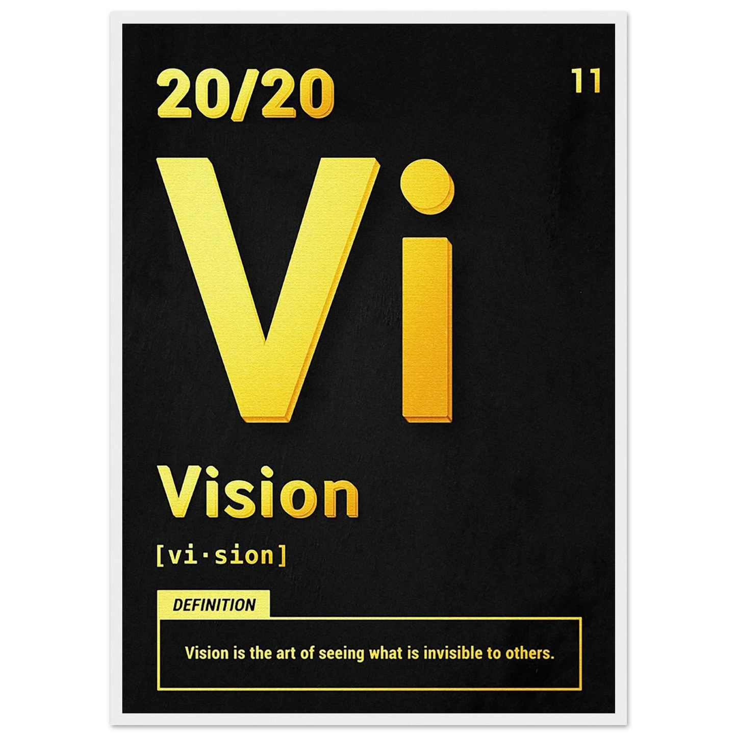 Vision - Poster - Arthena