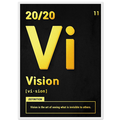 Vision - Poster - Arthena