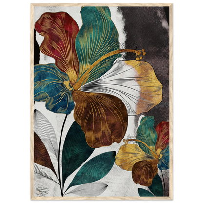 Golden Bloom Symphony - Poster - Arthena