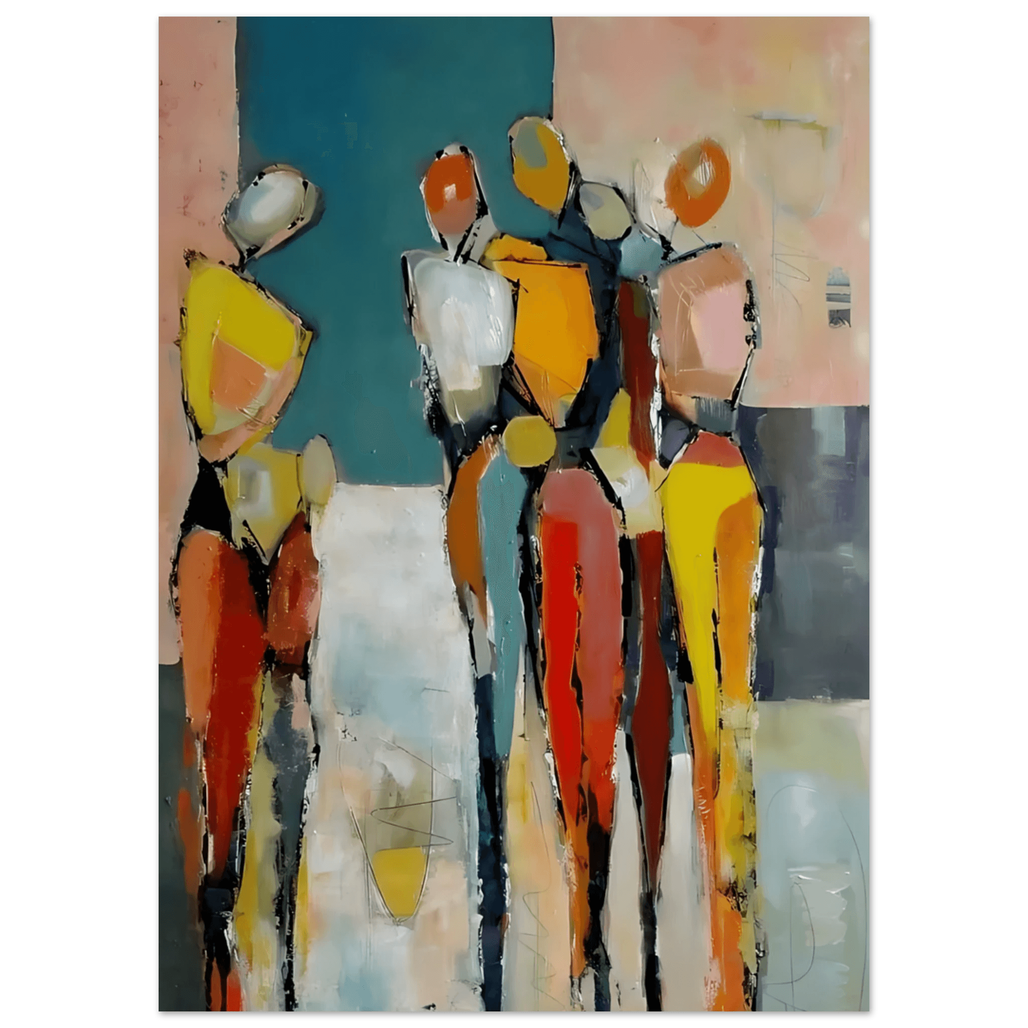 Movement in Company - Poster - Arthena