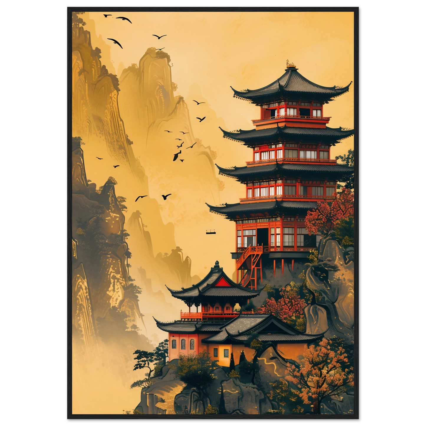Temple of Tranquility - Poster - Arthena