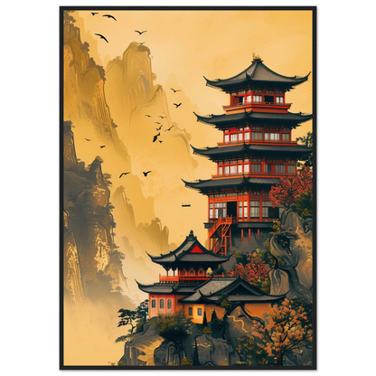 Temple of Tranquility - Poster - Arthena