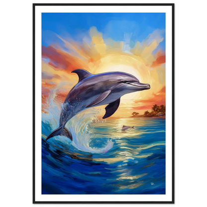 Happy Dolphine - Poster - Arthena