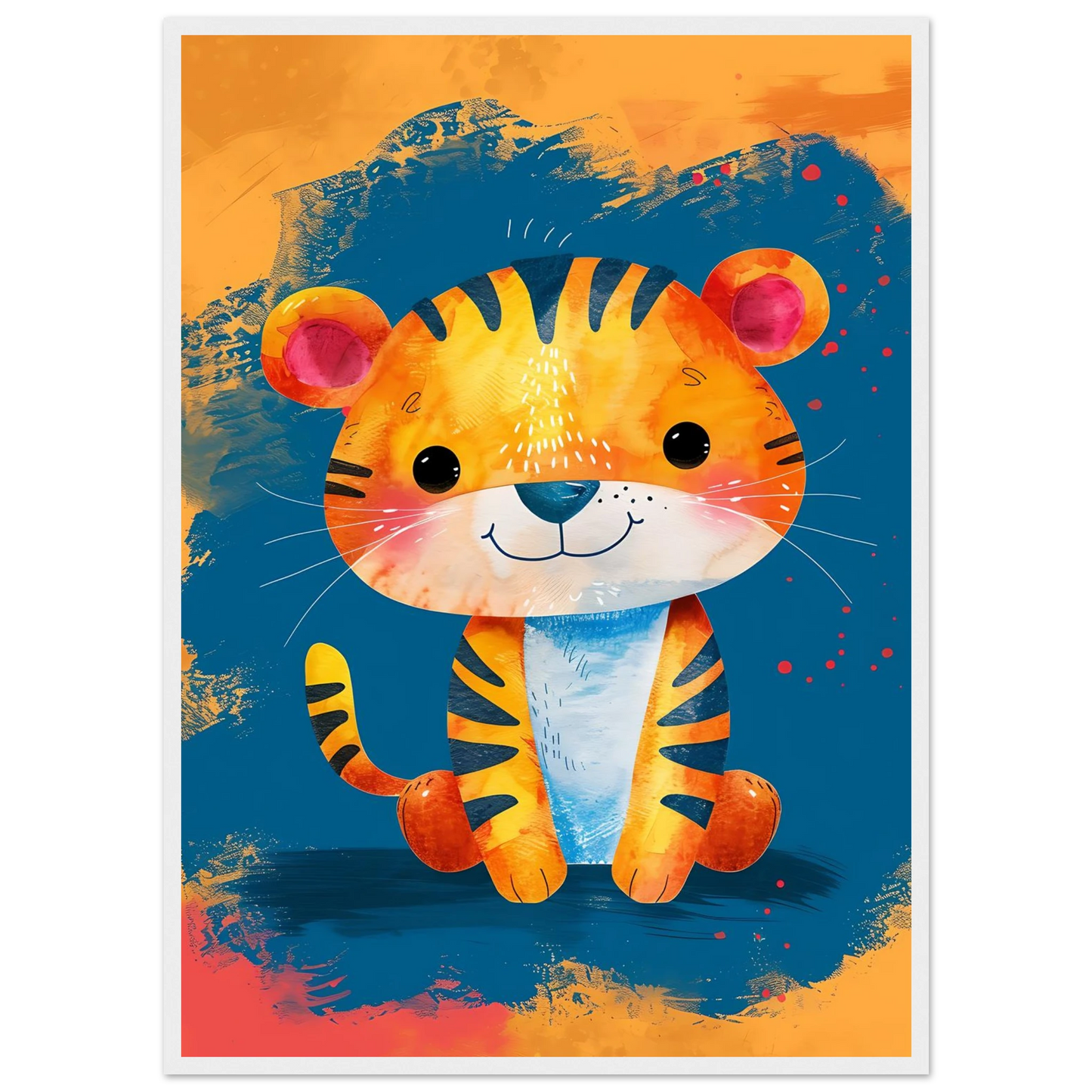 Baby Tiger - Poster - Arthena