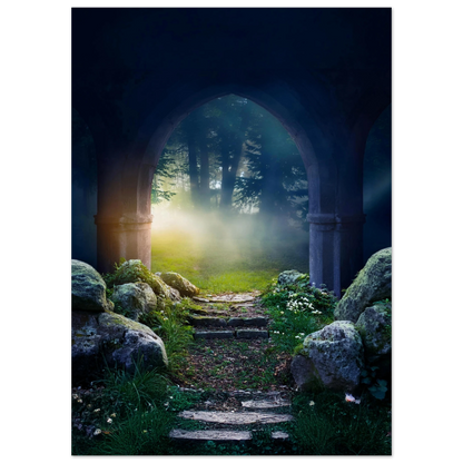 Portal to Tranquility - Poster - Arthena