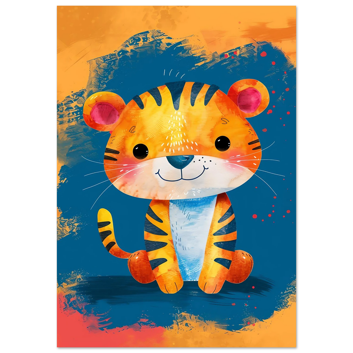 Baby Tiger - Poster - Arthena