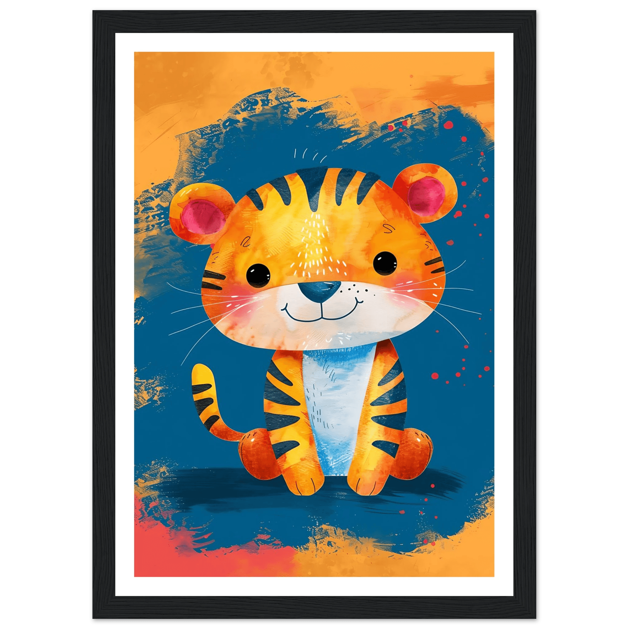 Baby Tiger - Poster - Arthena