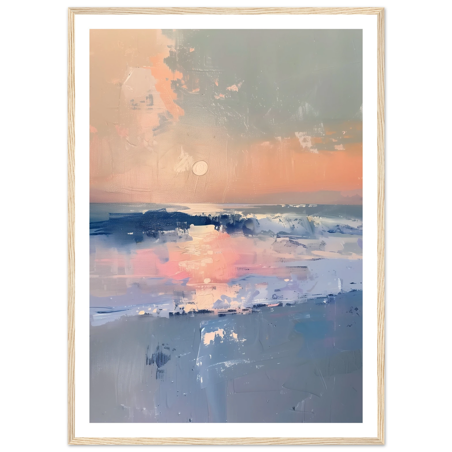Ocean Whispers at Dusk - Arthena