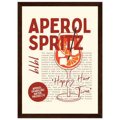 Aperol Spritz 1919 - Poster - Arthena