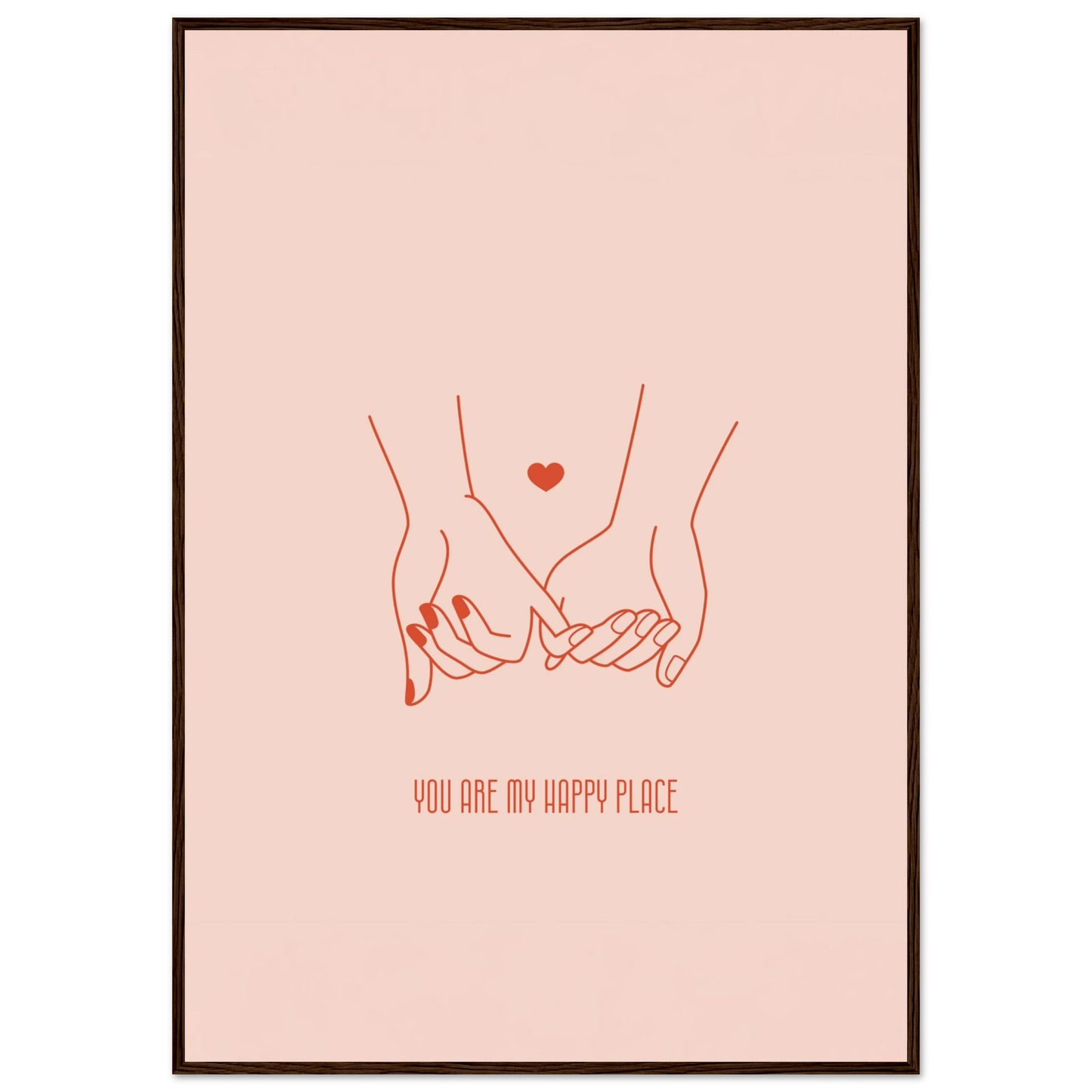 You are my happy place - Poster - Arthena