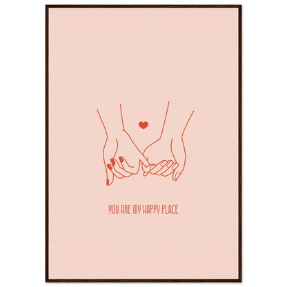 You are my happy place - Poster - Arthena
