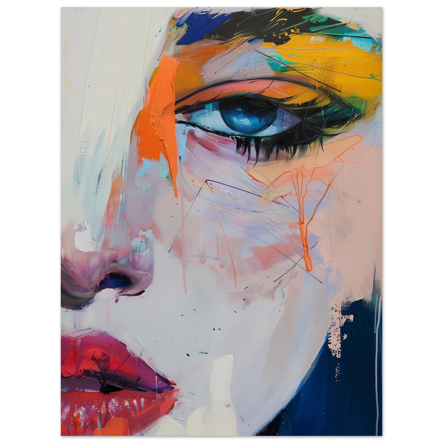 The Soul Through The Eyes - Poster - Arthena
